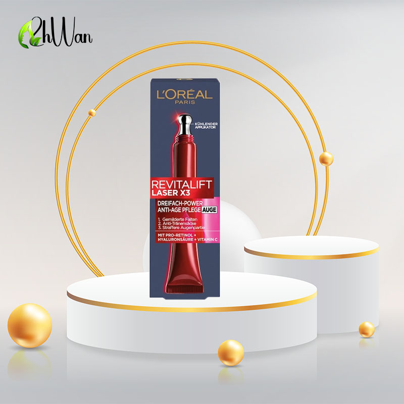 کرم دور چشم لورال L'Oreal Paris Revitalift Laser X3 Eye Cream با حجم 15 میل