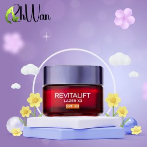 کرم ضد چروک و ضد لک لورآل سری Revitalift Lazer X3 حاوی SPF25 حجم 50 میل