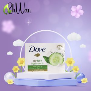 صابون خیار داو Dove مدل fresh touch حجم 90 گرمی