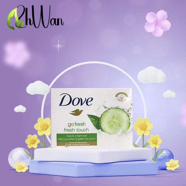 صابون خیار داو Dove مدل fresh touch حجم 90 گرمی