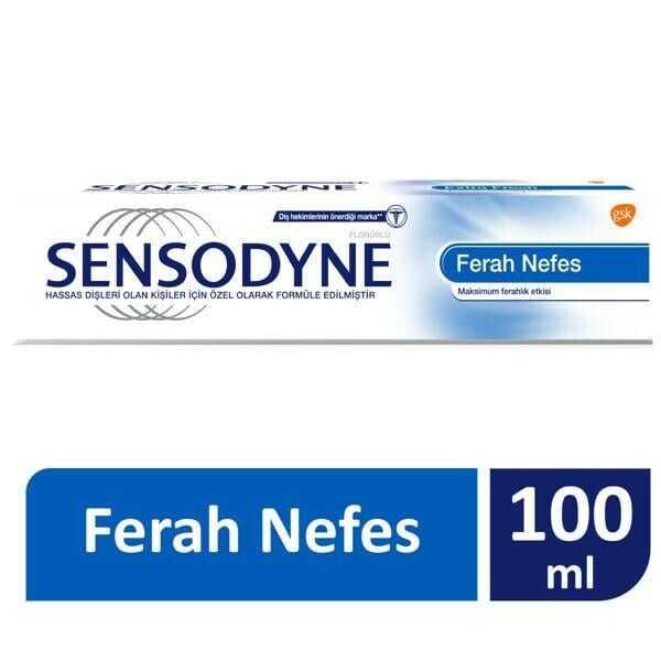 خمیر دندان سنسوداین مدل Frah Nefes حجم 100 میل